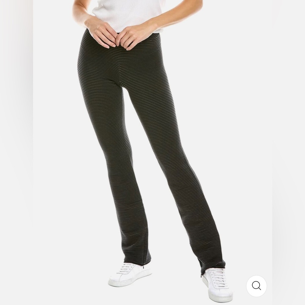 Good American Heavy Rib Slim Flare Pant Size 4 Run very big NWT